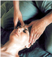 Séance de Shiatsu cranien