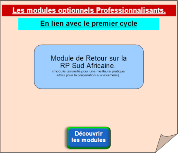 Formation reflexologie - Les modules professionnalisants